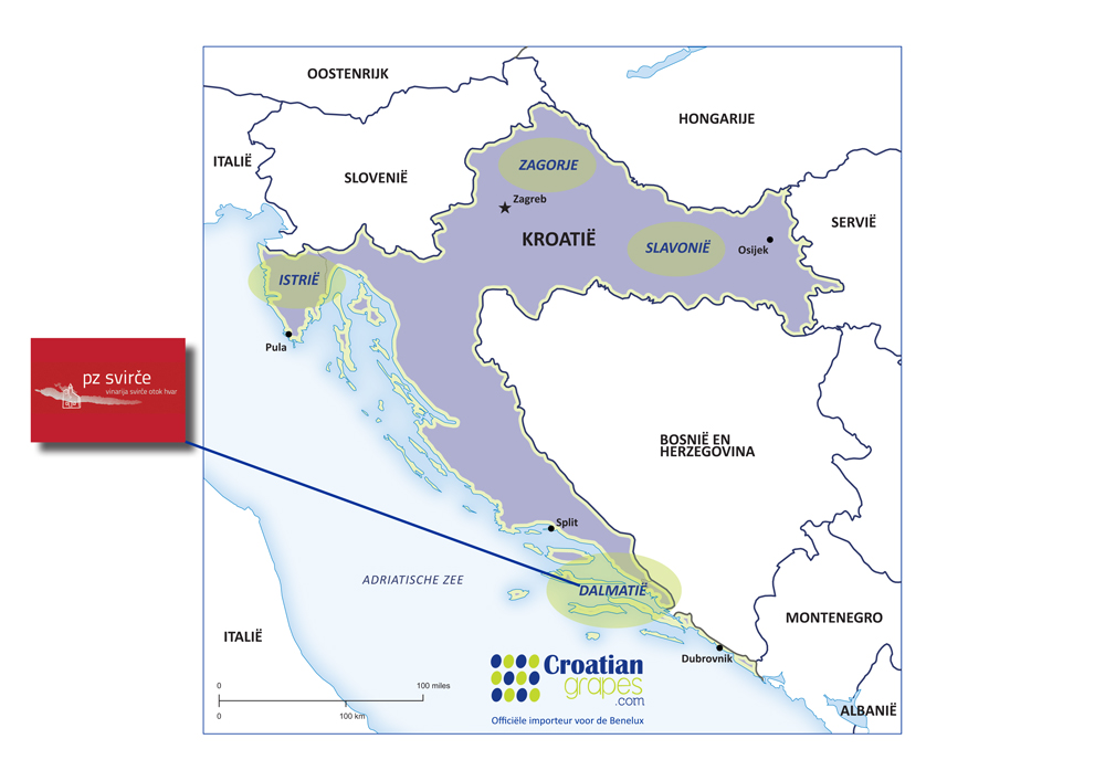 PZ svirce wijn uit kroatie